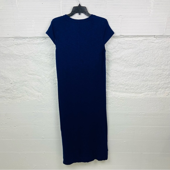 JESSICA SIMPSON navy Tee shirt plain mini slit dress size large - Picture 15 of 17